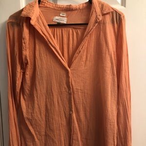 Linen button down. Great for summer/beach